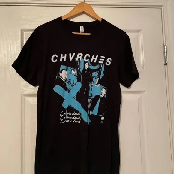 Chvrches Limited Edition 2019 UK Love is Dead Tour T-Shirt XXL - Picture 2 of 4